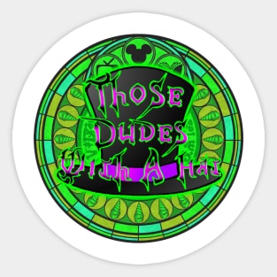 Those Dudes With A Hat Logo Sticker